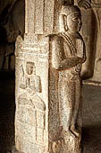 Mamallapuram - Tamil Nadu. Krishna Mandapam.